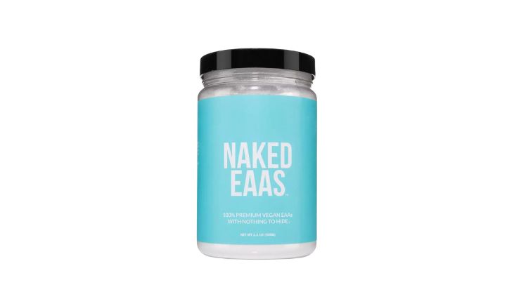 A tub of Naked EAAs supplement