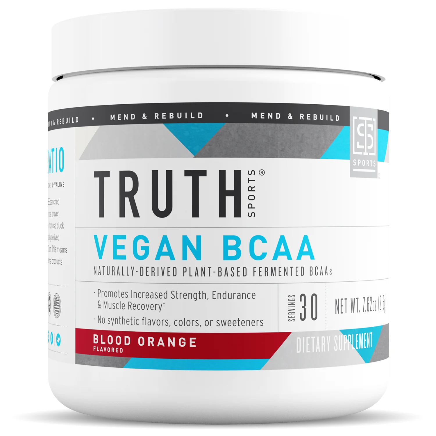 A photo of Truth Nutrition Fermented Vegan BCAA Powder