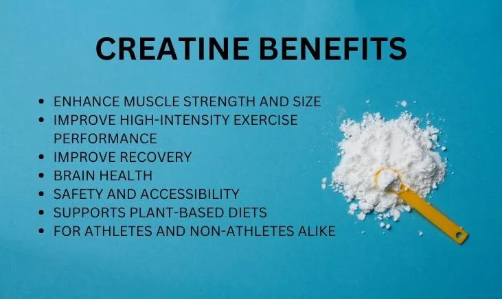 Exploring the Benefits of Creatine through a comprehensive list