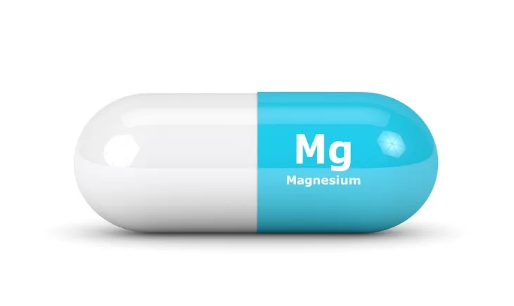 Close-up of Magnesium Capsule