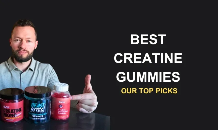 Michael Hamlin Showing Best Creatine Gummies for Building Strength