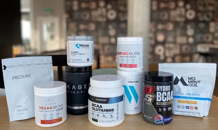 Best BCAA Supplements containers