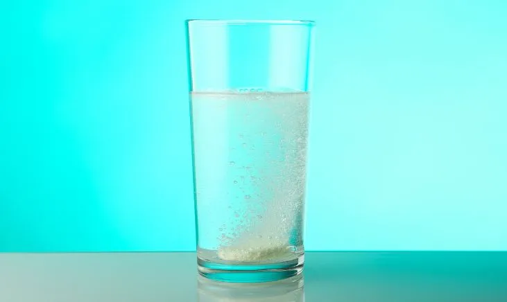 Glass of water