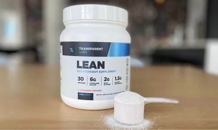 Transparent Labs Lean With Scoop