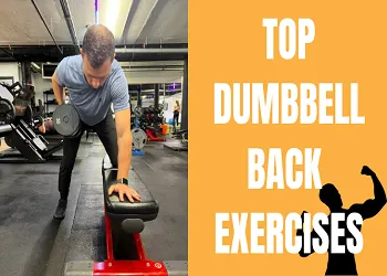 A muscular man working out his back muscles using gym equipment